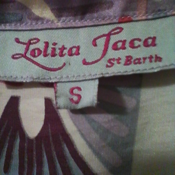 Colorful Long-Sleeve Patterned Dress - Picture 4 of 14